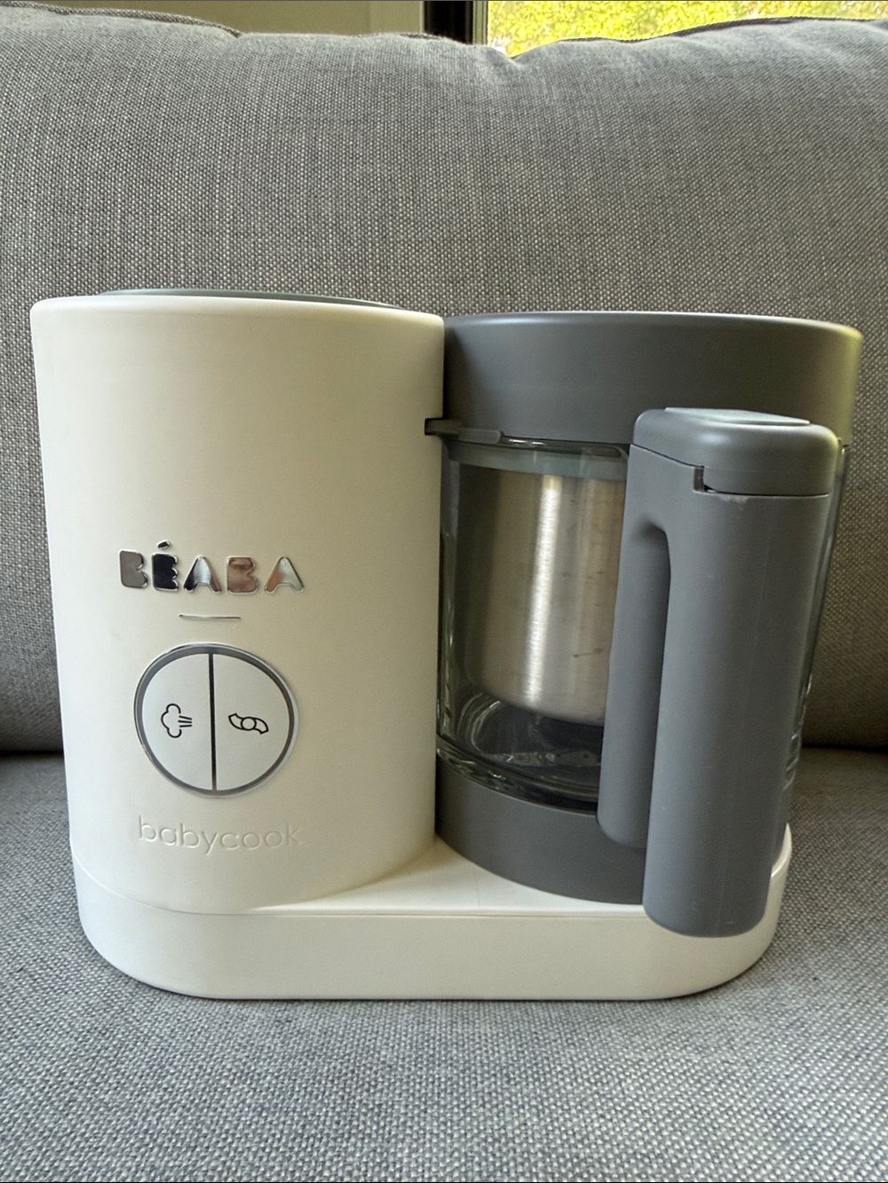 BEABA Babycook Neo Baby Food Maker in White and Gray